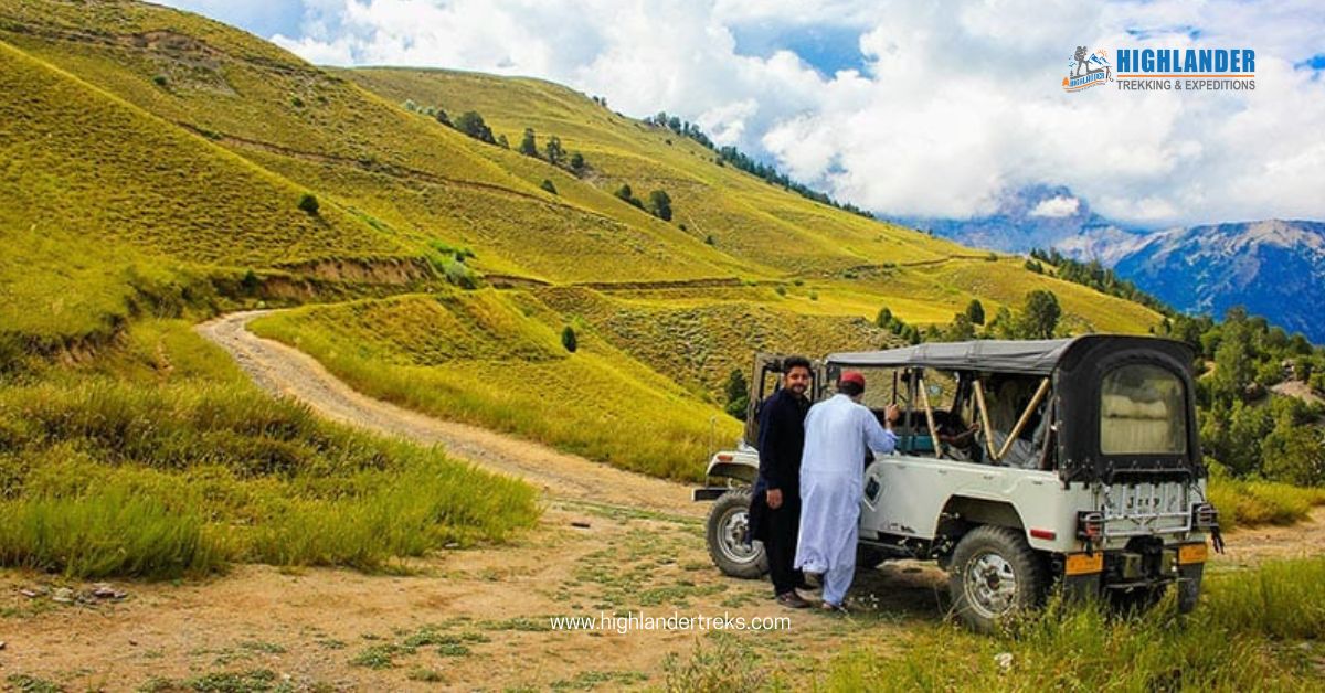 Beautiful views of Hindukush mountains tirp views