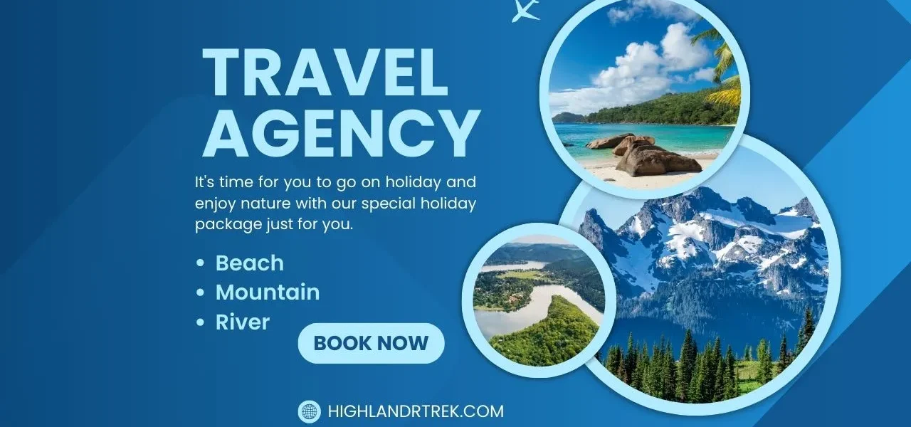 Blue-Modern-Travel-Agency-Instagram-Post Big Destination for Trekkers and Tourist Destinations in Pakistan