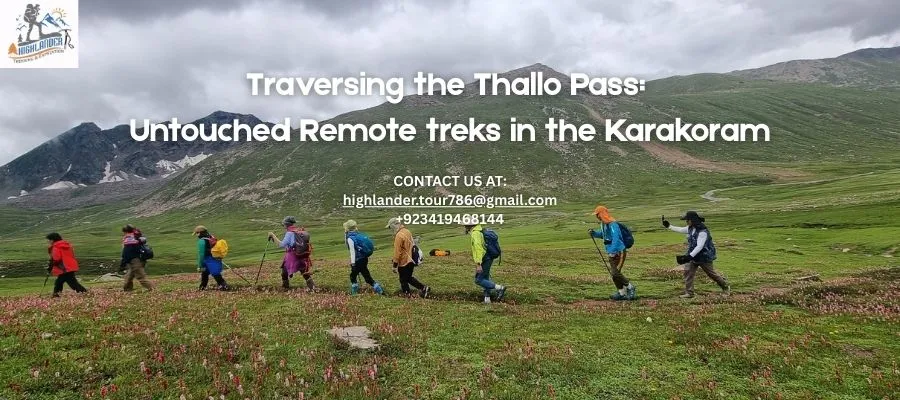 Remote treks in the Karakoram